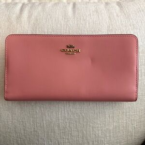 Pink Coach Wallet
